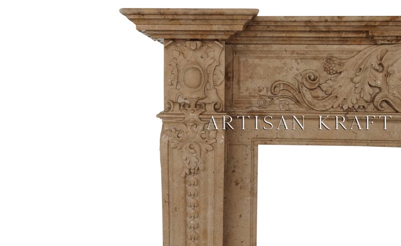 Verona Marble Fireplace Stock