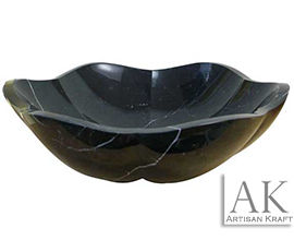 Black Forest Marble Art Sink