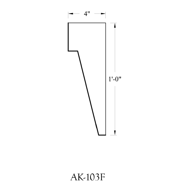 Cornice AK-103F