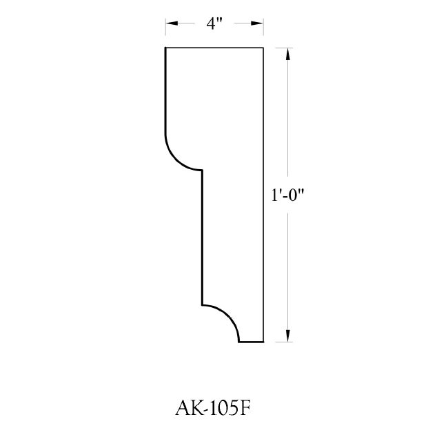 Cornice AK-105F