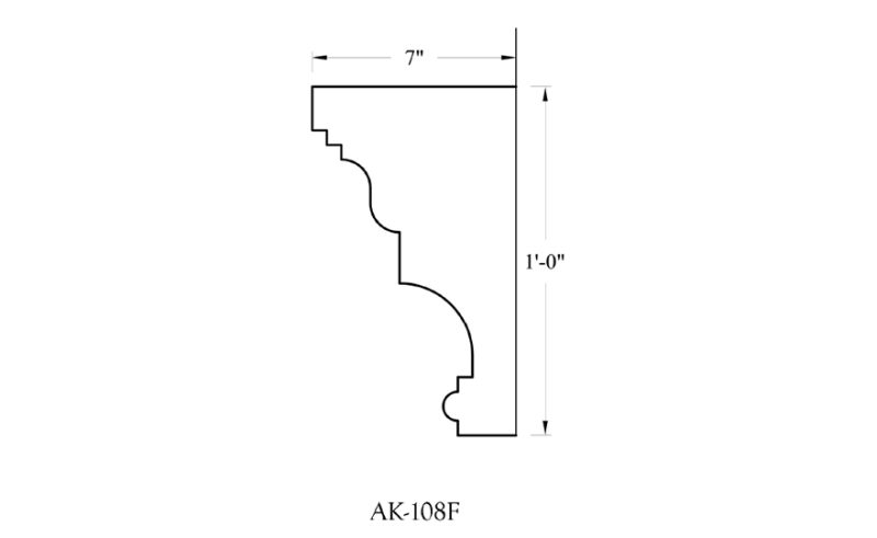 Cornice AK-108F