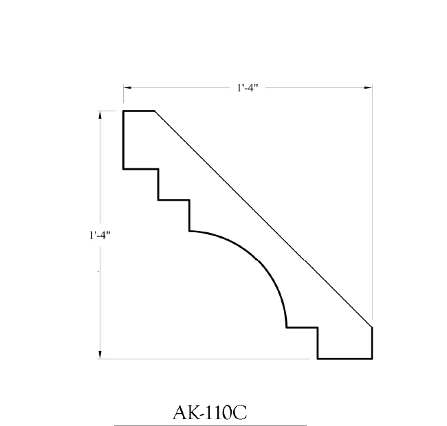 Cornice AK-110C