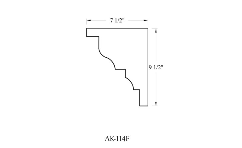 Cornice AK-114F