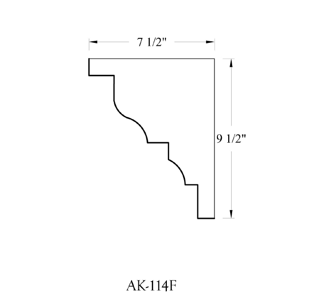 Cornice AK-114F