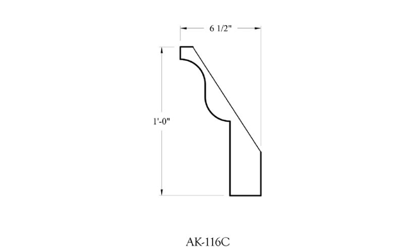 Cornice AK-116C