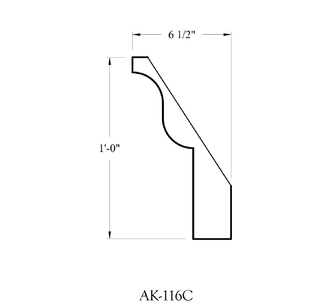 Cornice AK-116C