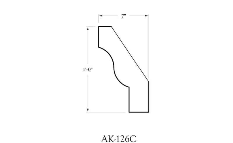 Cornice AK-126C