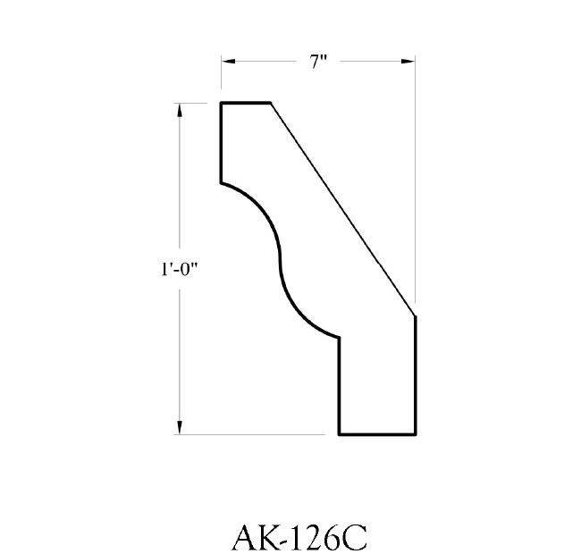 Cornice AK-126C