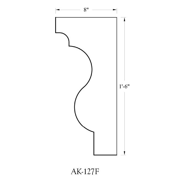 Cornice AK-127F