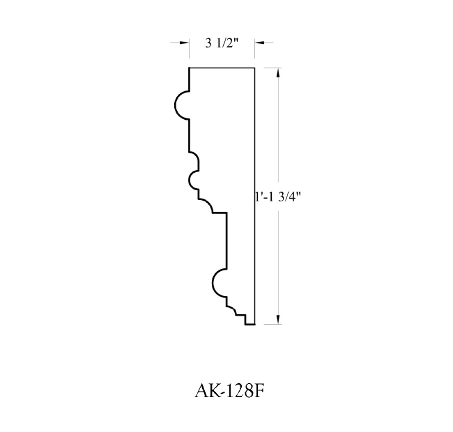 Cornice AK-128F