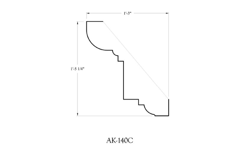 Cornice AK-140C