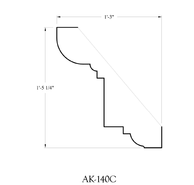 Cornice AK-140C