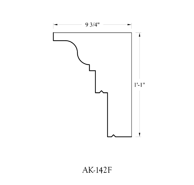 Cornice AK-142F