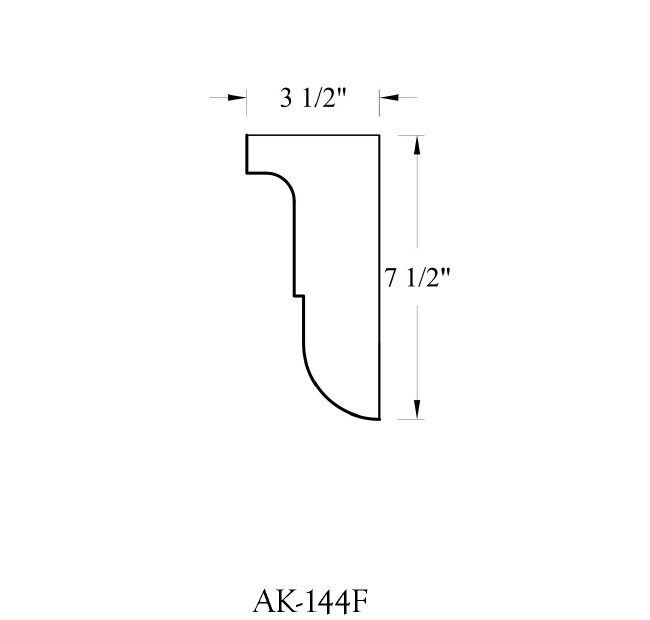 Cornice AK-144F