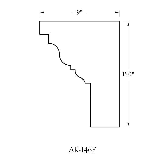 Cornice AK-146F