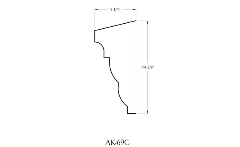 Cornice AK-69C