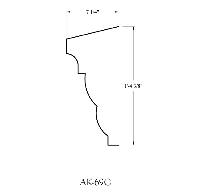 Cornice AK-69C