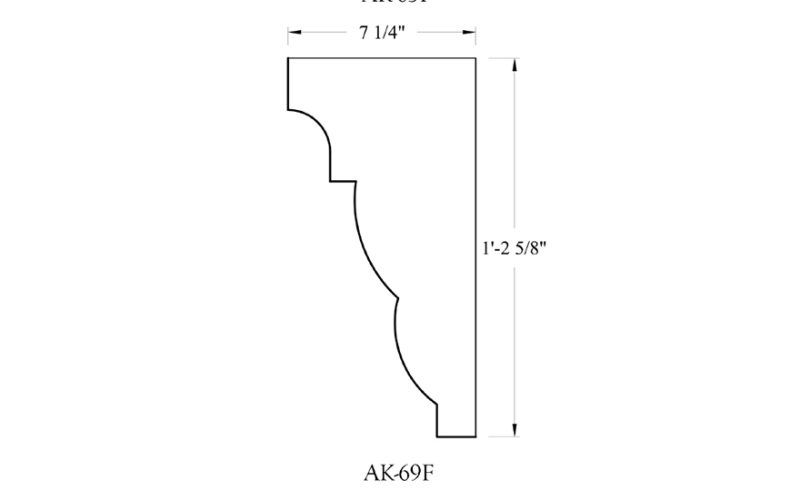 Cornice AK-69F