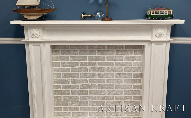 English Regent Fireplace Mantel