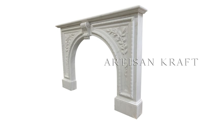 Greenwich Marble Fireplace Stock