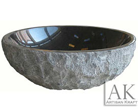 Natural Absolute Black Stone Sink