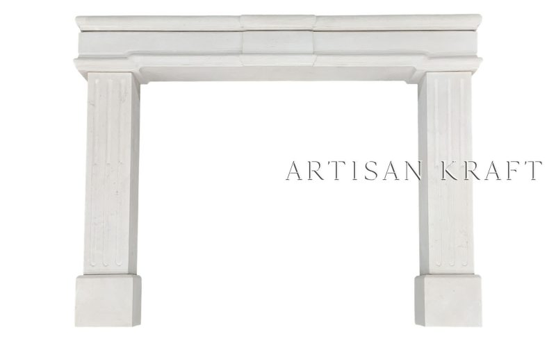 Newport Limestone Fireplace Stock