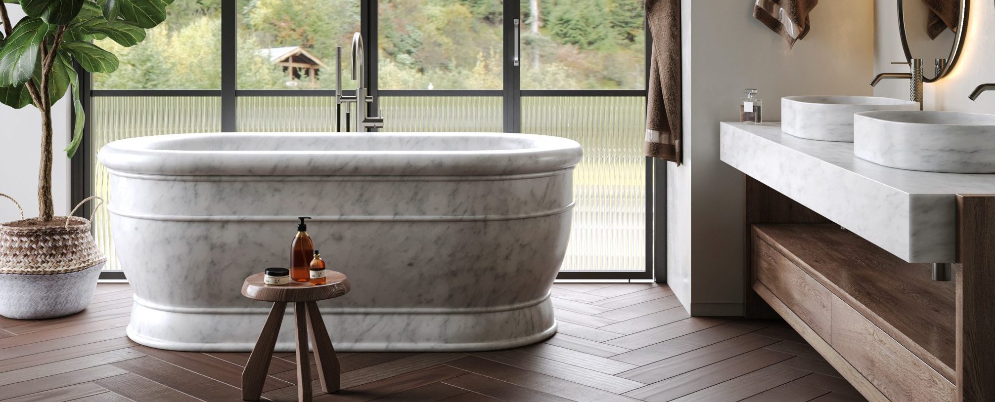 Stone Marble Bathtubs - Artisan Kraft