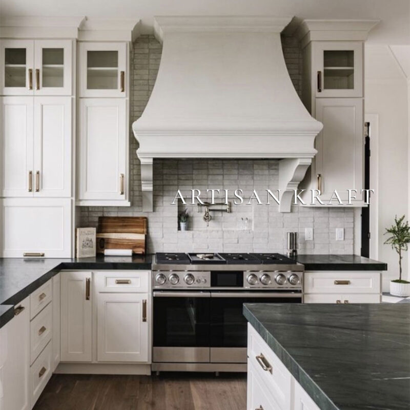 Artisan Cast Stainless Steel Countertops and Hoods