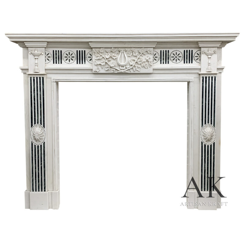 Georgia Marble Fireplace Stock