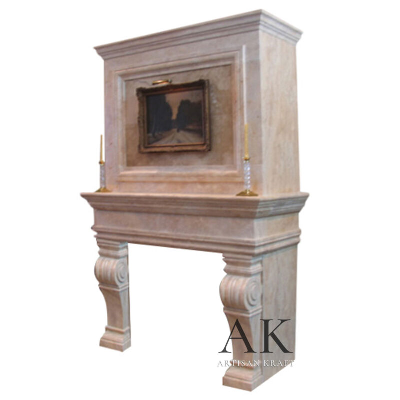 Melrose Overmantel Fireplace