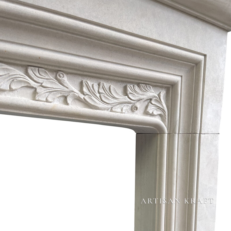 Traditional Tudor Fireplace Mantel