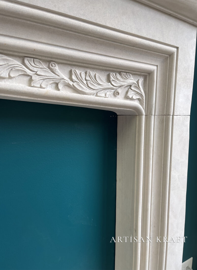 Traditional Tudor Fireplace Mantel