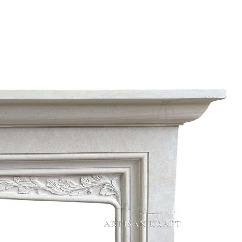 Traditional Tudor Fireplace Stock