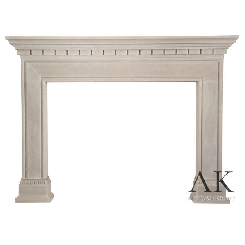 Alpine Cast Stone Mantel