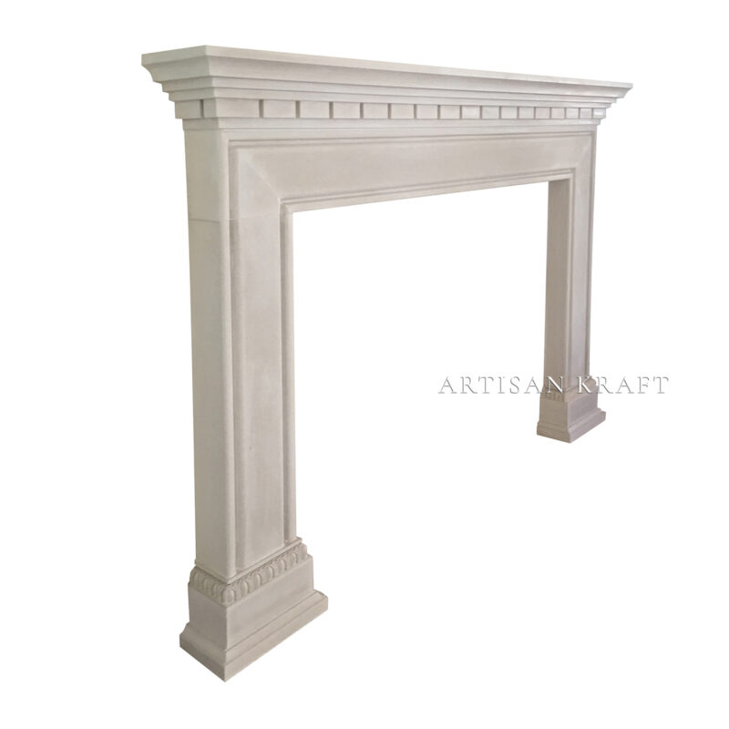 Alpine Cast Stone Mantel