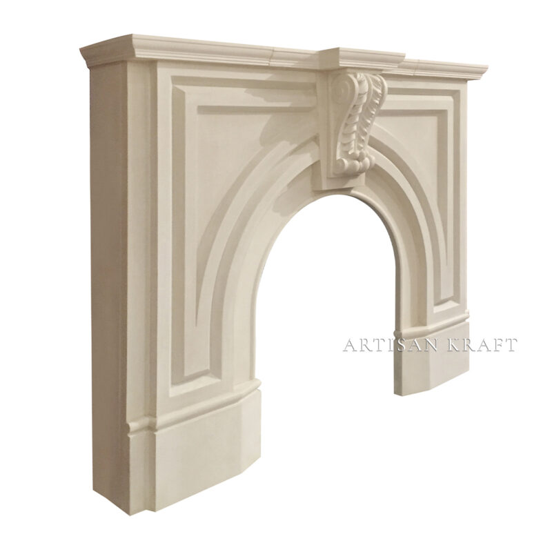 Greenwich Cast Stone Mantel