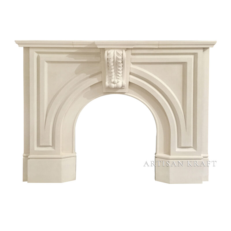 Greenwich Cast Stone Mantel