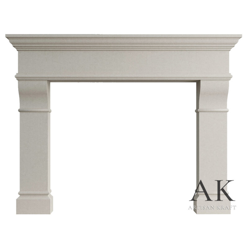 Rochester Cast Stone Mantel