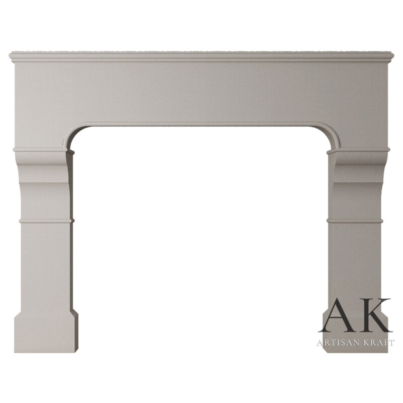 Chantel Cast Stone Mantel