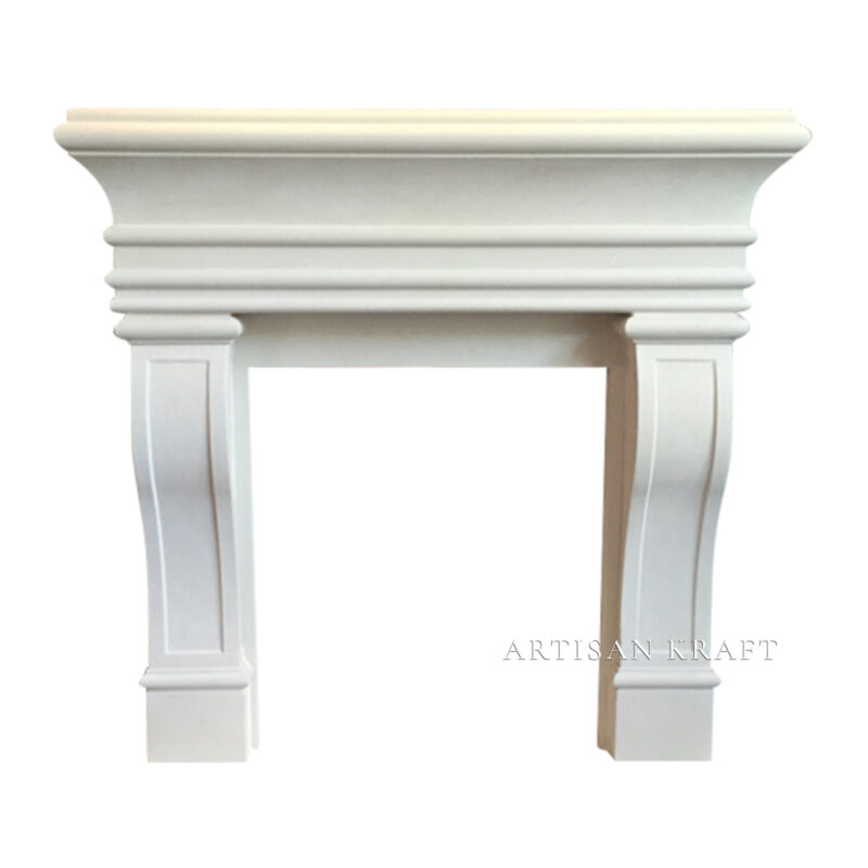 Leon Cast Stone Mantel