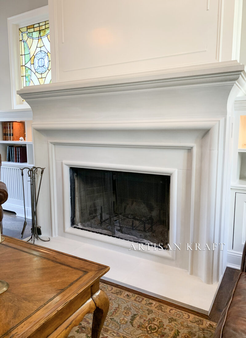 Clermont Cast Stone Mantel