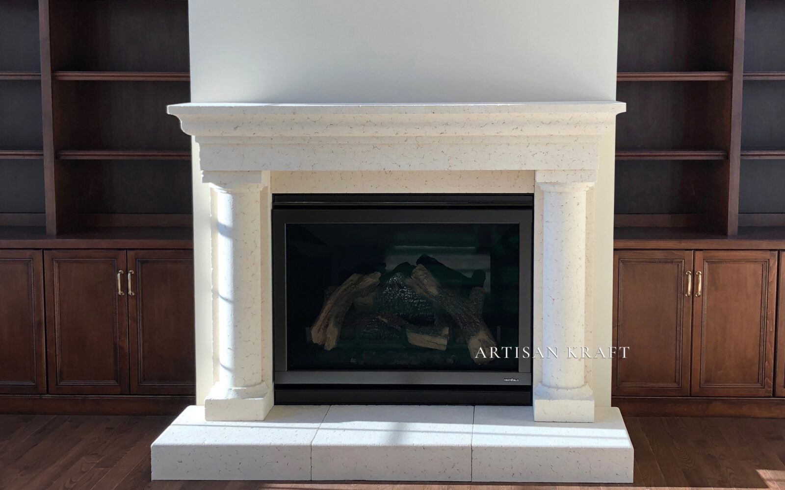 Tuscan Cast Stone Mantel Artisan Kraft 3462