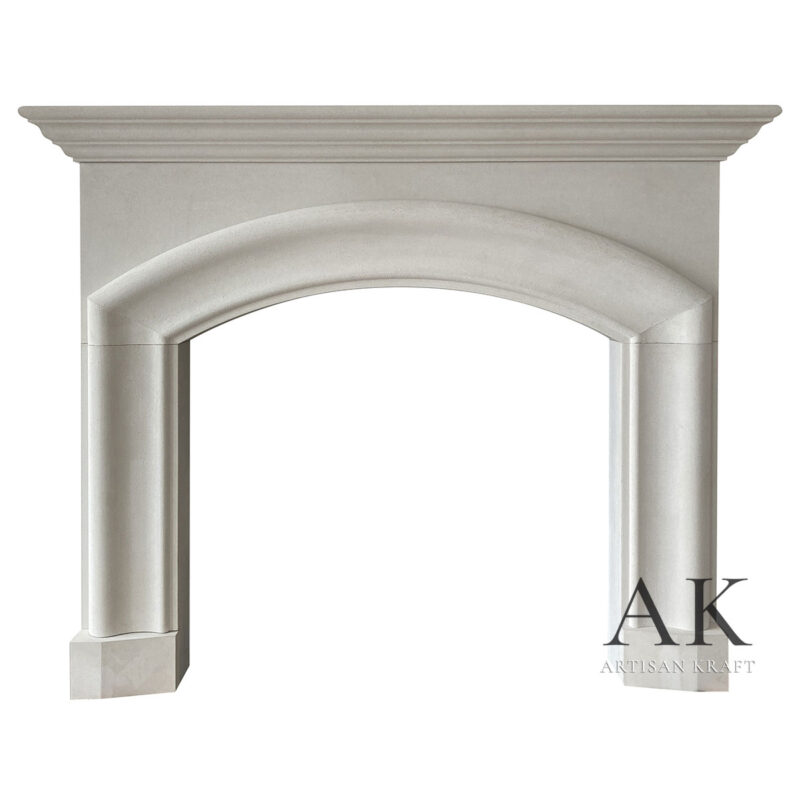 Marlboro Cast Stone Mantel