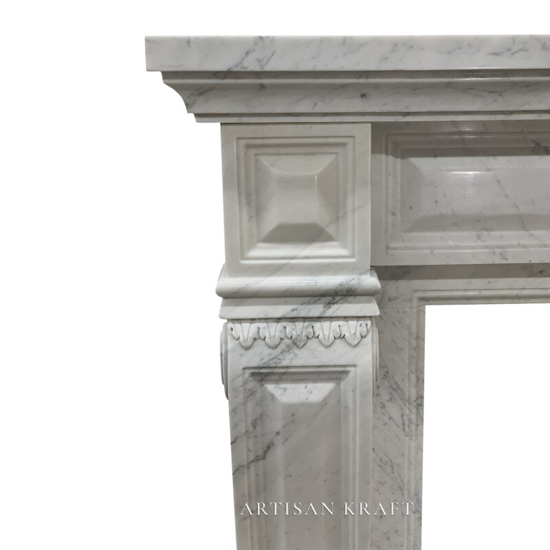 Italian Regal Fireplace Mantel