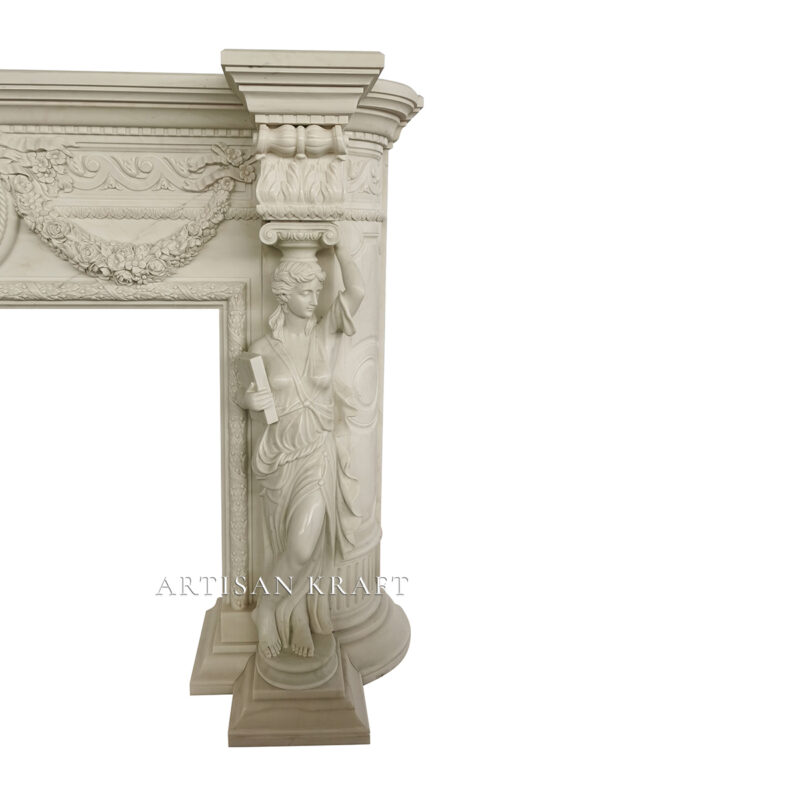 Greco Roman Fireplace Mantel