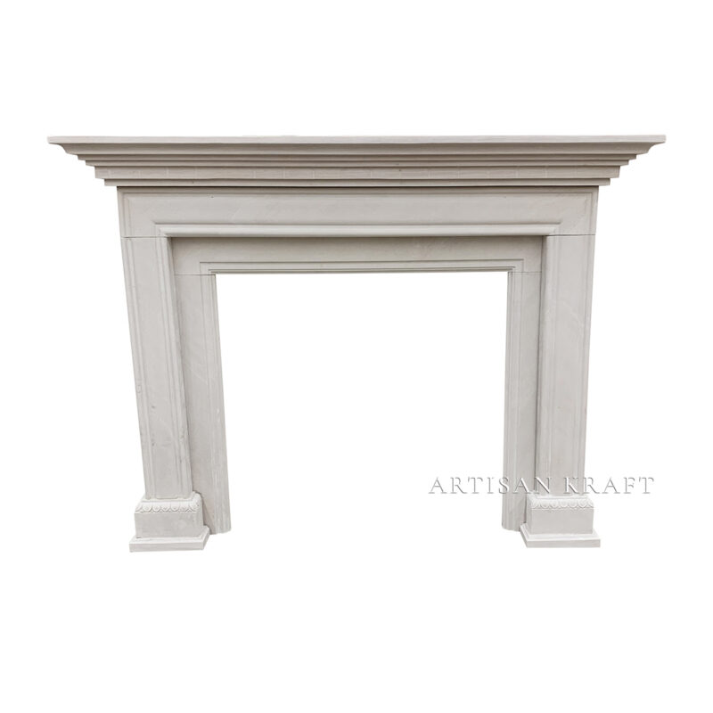 Alpine Sandstone Fireplace Stock