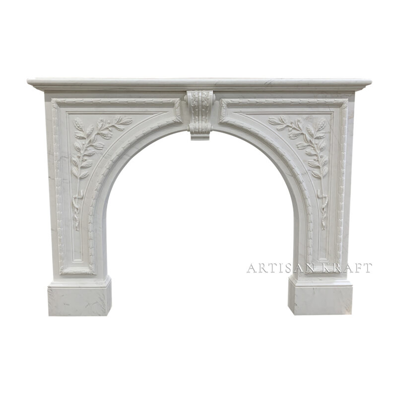 Greenwich Marble Fireplace Stock