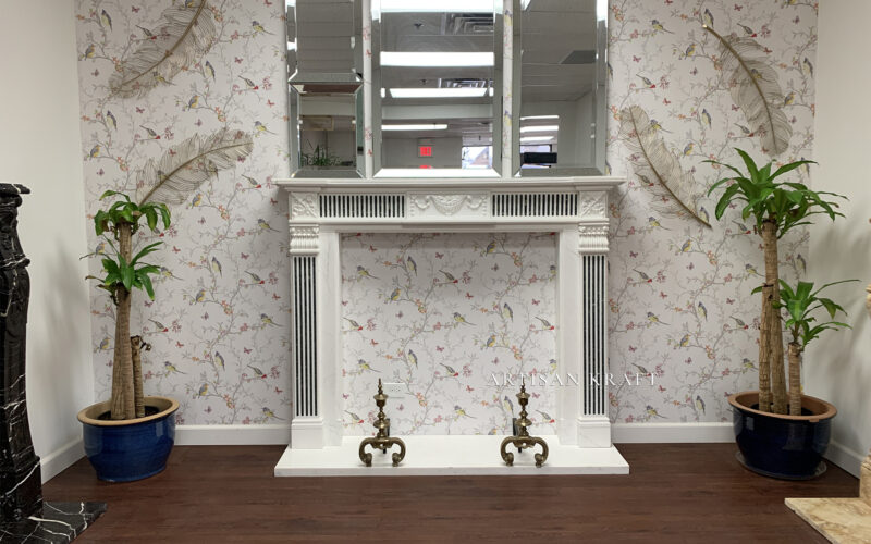 Georgia Marble Fireplace Stock