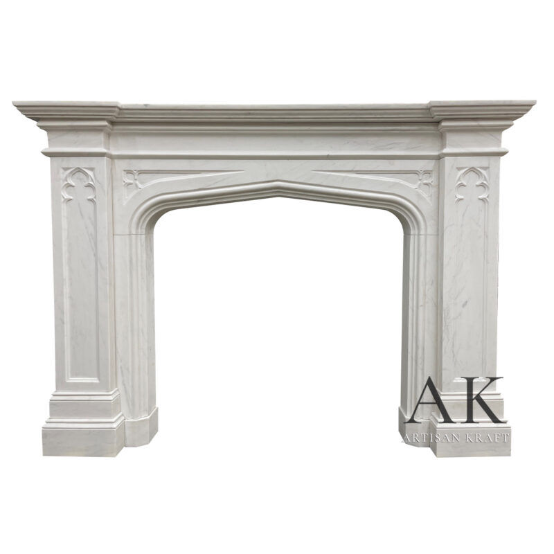 Gothic Tudor Fireplace Mantel