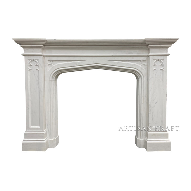 Gothic Tudor Fireplace Mantel